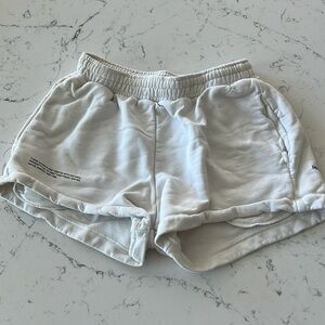 Pangaia Sustainable White Shorts